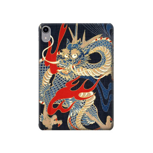 S2073 Japan Dragon Art Hard Case For iPad mini 6, iPad mini (2021)