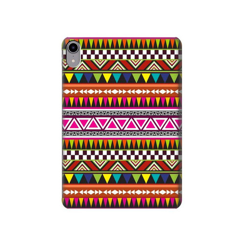 S2292 Aztec Tribal Pattern Hard Case For iPad mini 6 7, iPad mini (2021,2024)