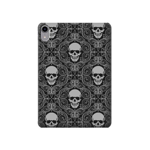 S2371 Skull Vintage Monochrome Pattern Hard Case For iPad mini 6 7, iPad mini (2021,2024)