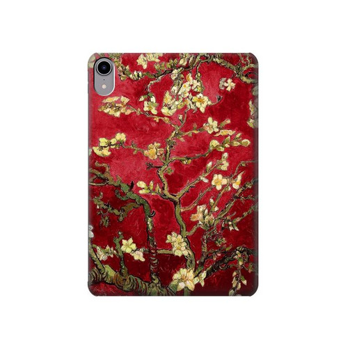 S2414 Red Blossoming Almond Tree Van Gogh Hard Case For iPad mini 6 7, iPad mini (2021,2024)