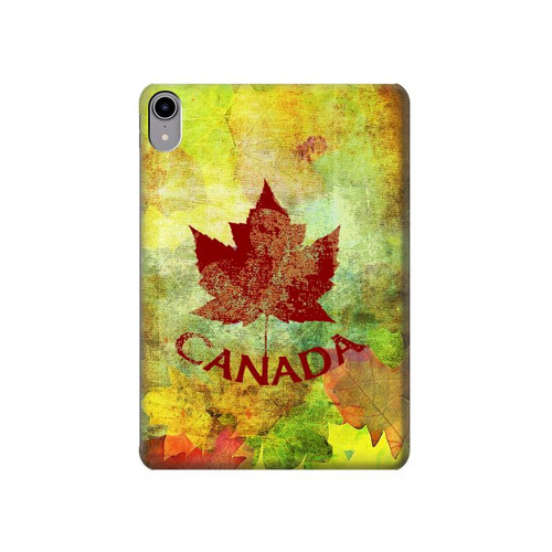 S2523 Canada Autumn Maple Leaf Hard Case For iPad mini 6, iPad mini (2021)