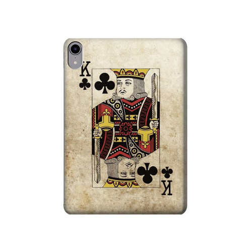 S2528 Poker King Card Hard Case For iPad mini 6, iPad mini (2021)