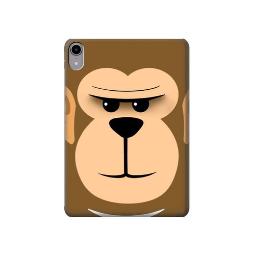 S2721 Cute Grumpy Monkey Cartoon Hard Case For iPad mini 6, iPad mini (2021)