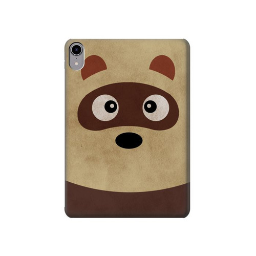 S2825 Cute Cartoon Raccoon Hard Case For iPad mini 6, iPad mini (2021)