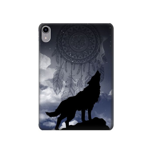 S3011 Dream Catcher Wolf Howling Hard Case For iPad mini 6, iPad mini (2021)