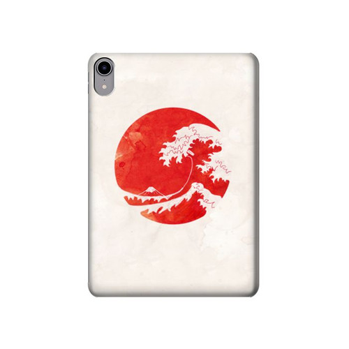 S3237 Waves Japan Flag Hard Case For iPad mini 6, iPad mini (2021)