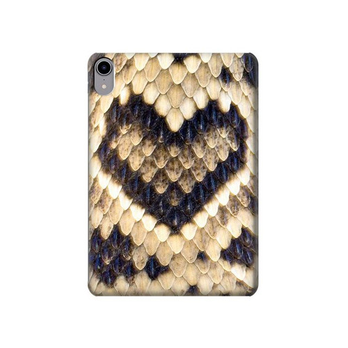 S3417 Diamond Rattle Snake Graphic Print Hard Case For iPad mini 6, iPad mini (2021)