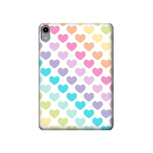 S3499 Colorful Heart Pattern Hard Case For iPad mini 6, iPad mini (2021)