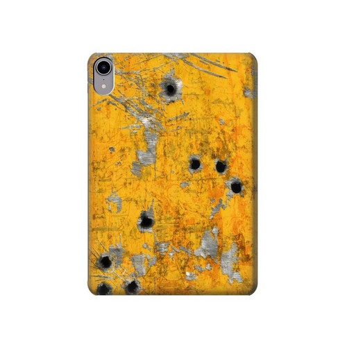 S3528 Bullet Rusting Yellow Metal Hard Case For iPad mini 6 7, iPad mini (2021,2024)