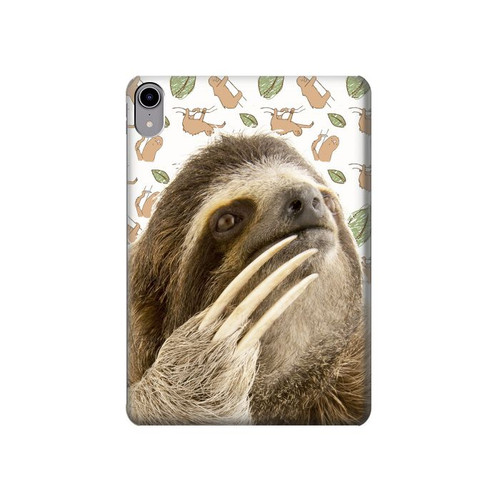 S3559 Sloth Pattern Hard Case For iPad mini 6, iPad mini (2021)