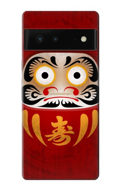 S3023 Japan Good Luck Daruma Doll Case For Google Pixel 6