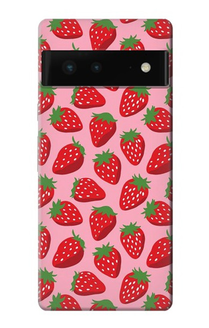 S3719 Strawberry Pattern Case For Google Pixel 6