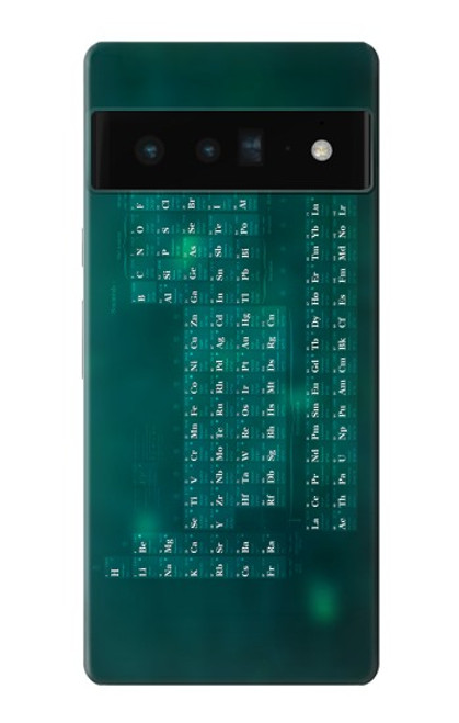 S0846 Chemistry Periodic Table Case For Google Pixel 6 Pro