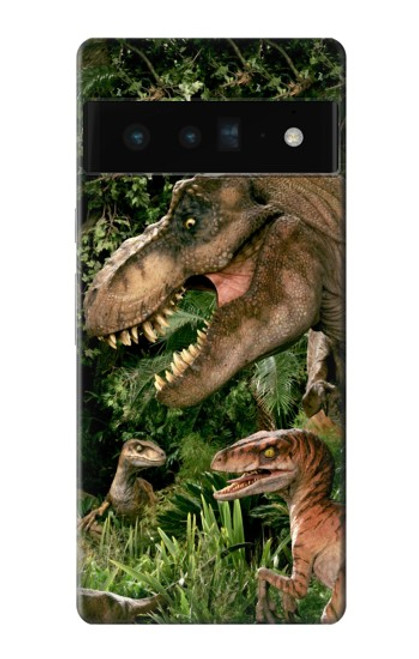 S1452 Trex Raptor Dinosaur Case For Google Pixel 6 Pro