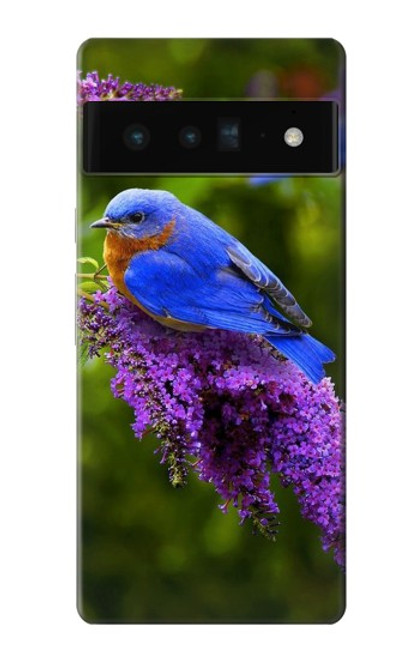 S1565 Bluebird of Happiness Blue Bird Case For Google Pixel 6 Pro