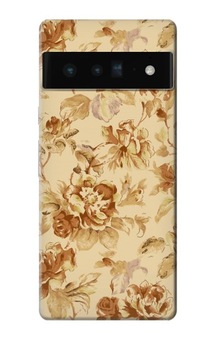 S2180 Flower Floral Vintage Pattern Case For Google Pixel 6 Pro