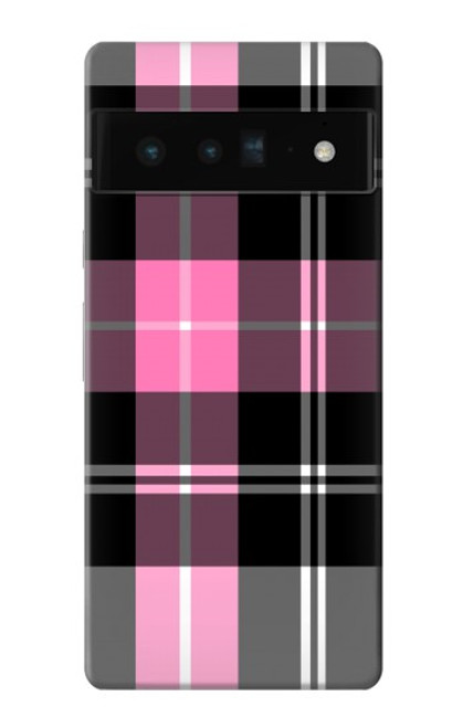 S3091 Pink Plaid Pattern Case For Google Pixel 6 Pro