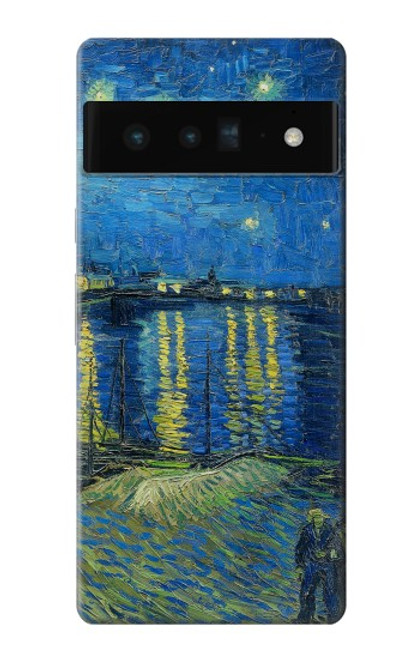 S3336 Van Gogh Starry Night Over the Rhone Case For Google Pixel 6 Pro