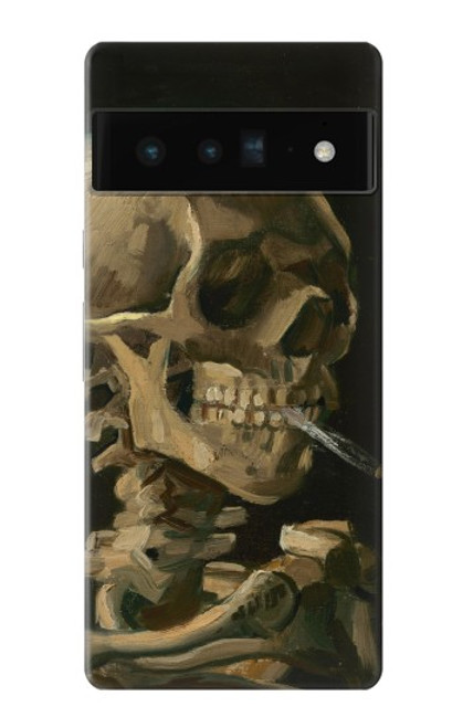 S3358 Vincent Van Gogh Skeleton Cigarette Case For Google Pixel 6 Pro