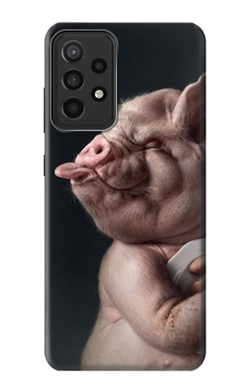 S1273 Crazy Pig Case For Samsung Galaxy A52s 5G