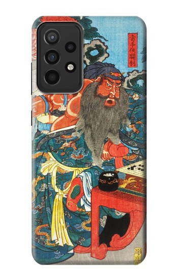 S1826 Utagawa Kuniyoshi Guan Yu Case For Samsung Galaxy A52s 5G