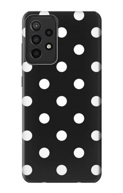 S2299 Black Polka Dots Case For Samsung Galaxy A52s 5G