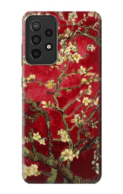 S2414 Red Blossoming Almond Tree Van Gogh Case For Samsung Galaxy A52s 5G