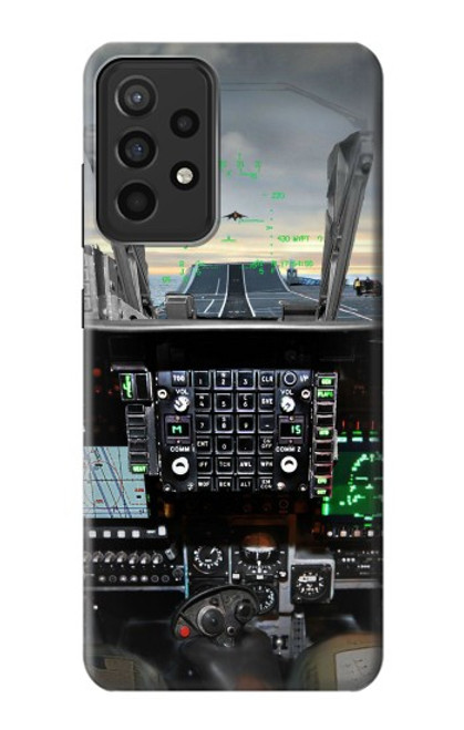 S2435 Fighter Jet Aircraft Cockpit Case For Samsung Galaxy A52s 5G