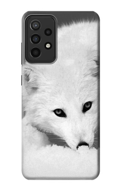 S2569 White Arctic Fox Case For Samsung Galaxy A52s 5G