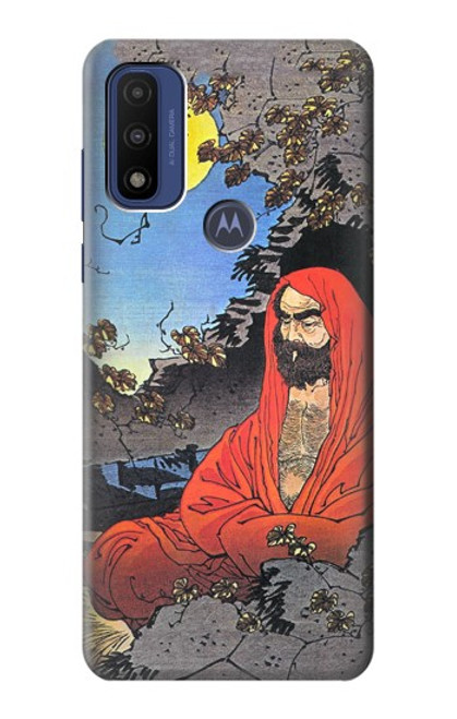 S2234 Zen Master Bodhidharma Yoshitoshi Case For Motorola G Pure