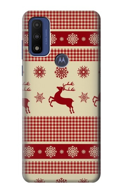 S2310 Christmas Snow Reindeers Case For Motorola G Pure