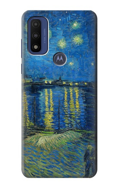 S3336 Van Gogh Starry Night Over the Rhone Case For Motorola G Pure