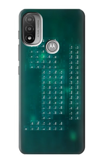 S0846 Chemistry Periodic Table Case For Motorola Moto E20,E30,E40