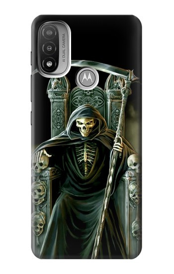 S1024 Grim Reaper Skeleton King Case For Motorola Moto E20,E30,E40