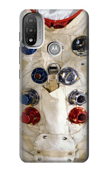 S2639 Neil Armstrong White Astronaut Space Suit Case For Motorola Moto E20,E30,E40