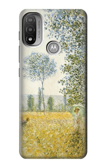 S2682 Claude Monet Fields In Spring Case For Motorola Moto E20,E30,E40