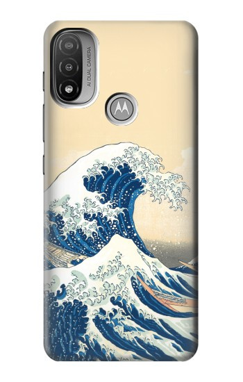 S2790 Hokusai Under The Wave off Kanagawa Case For Motorola Moto E20,E30,E40