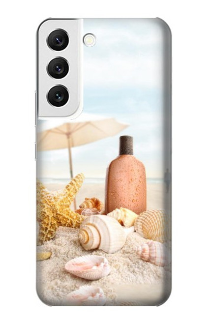 S1425 Seashells on The Beach Case For Samsung Galaxy S22