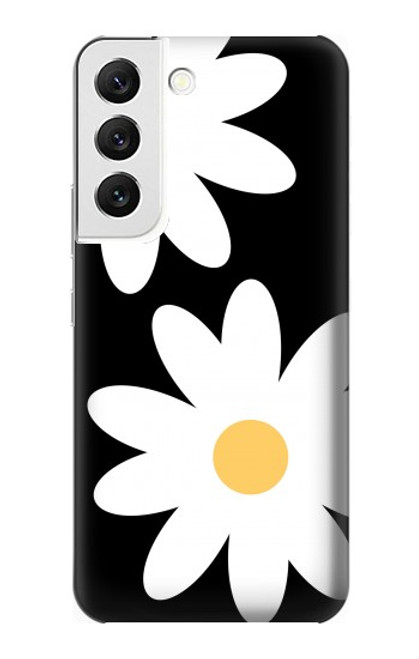 S2315 Daisy White Flowers Case For Samsung Galaxy S22