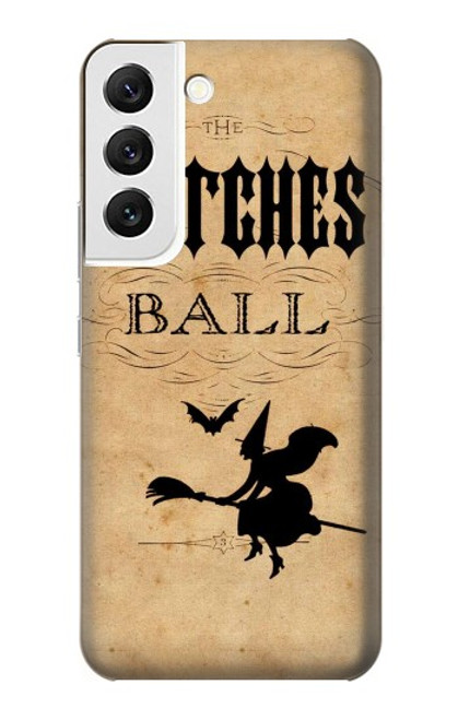S2648 Vintage Halloween The Witches Ball Case For Samsung Galaxy S22