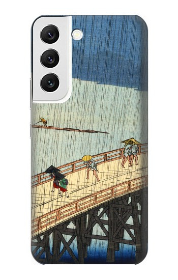 S3347 Utagawa Hiroshige Sudden shower Case For Samsung Galaxy S22
