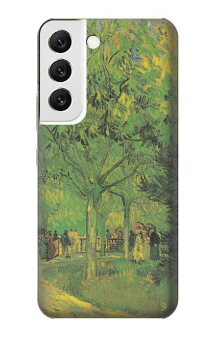 S3748 Van Gogh A Lane in a Public Garden Case For Samsung Galaxy S22