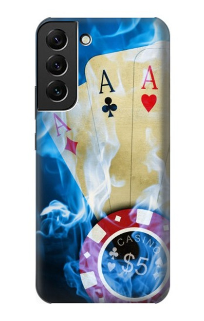 S0348 Casino Case For Samsung Galaxy S22 Plus