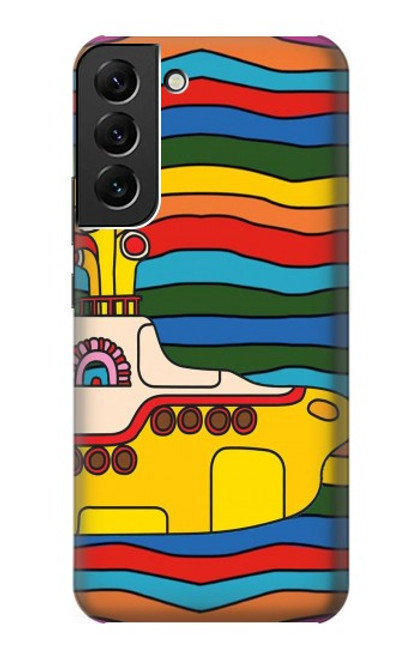 S3599 Hippie Submarine Case For Samsung Galaxy S22 Plus