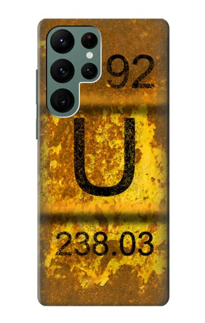 S2447 Nuclear Old Rusty Uranium Waste Barrel Case For Samsung Galaxy S22 Ultra