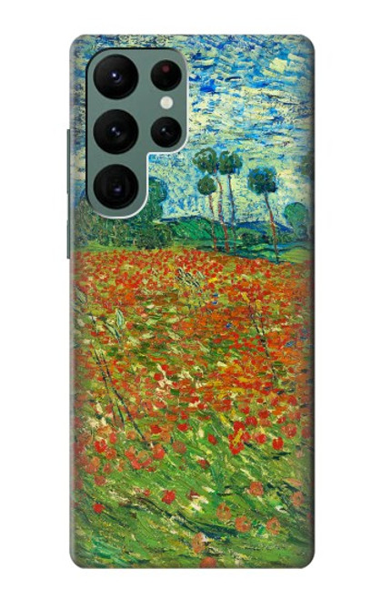S2681 Field Of Poppies Vincent Van Gogh Case For Samsung Galaxy S22 Ultra