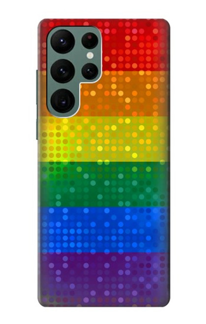 S2683 Rainbow LGBT Pride Flag Case For Samsung Galaxy S22 Ultra