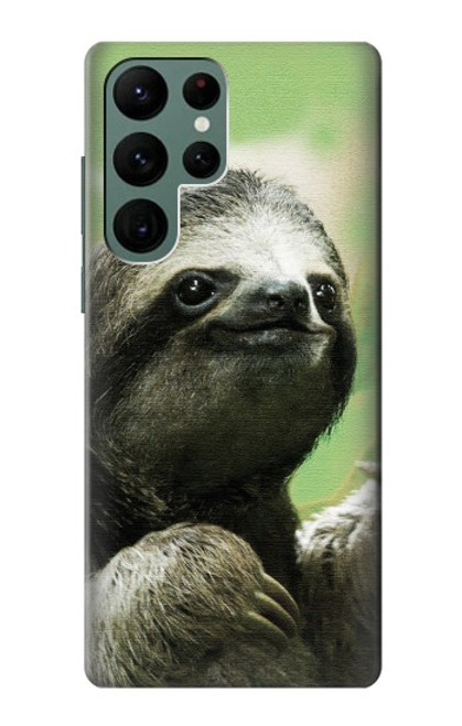 S2708 Smiling Sloth Case For Samsung Galaxy S22 Ultra