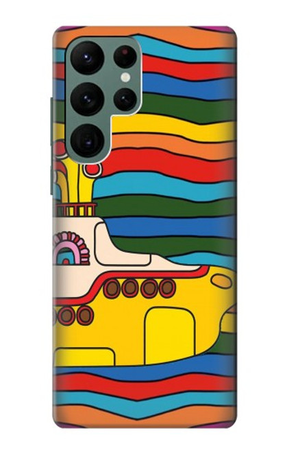 S3599 Hippie Submarine Case For Samsung Galaxy S22 Ultra