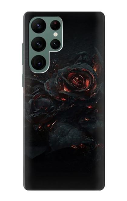 S3672 Burned Rose Case For Samsung Galaxy S22 Ultra